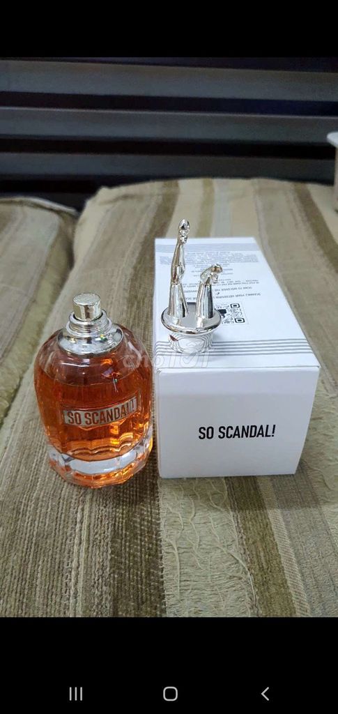 Nước hoa Nữ SO SCANDAL Edp Tester 80ml