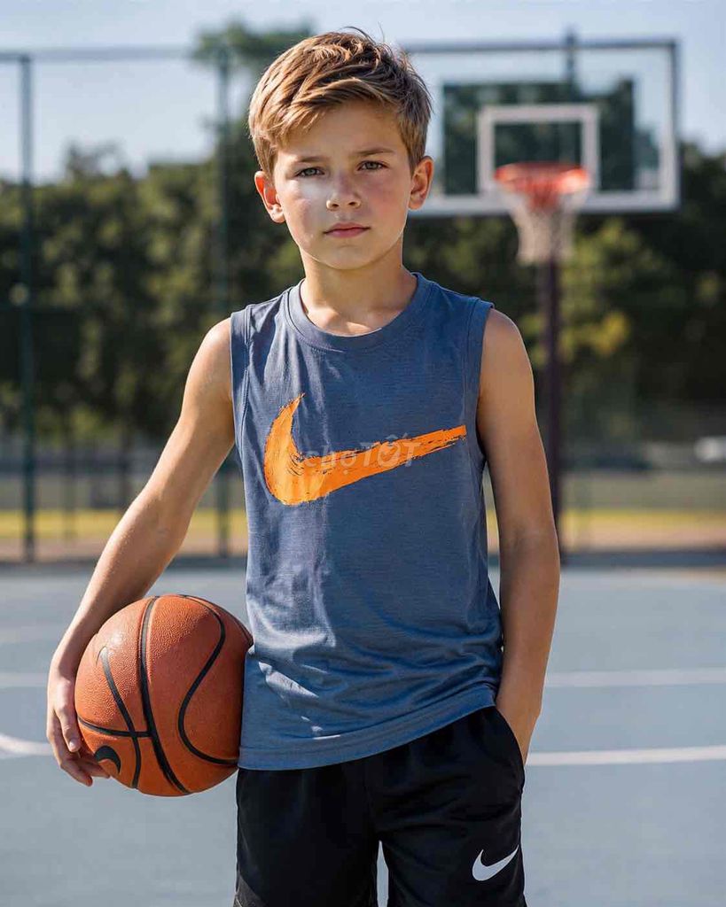Áo ba lỗ Nike Dri-Fit Nam Xám XS. Mua bán Quần áo tại Huyện Hàm Tân Bình Thuận được đăng bởi 2hand LCT hình 1