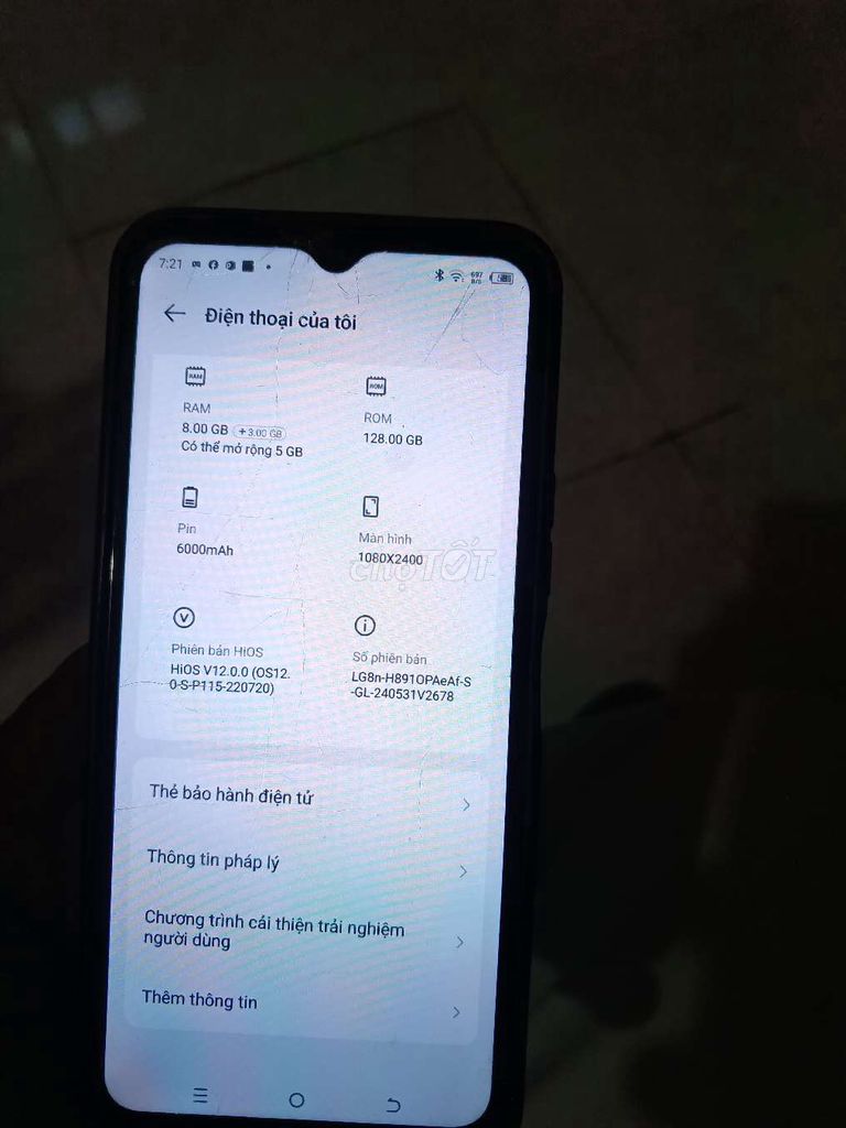 Tecno Pova 4 Pro 128GB Xanh. Mua bán Điện thoại tại Huyện Gia Lâm Hà Nội được đăng bởi khoa hình 1