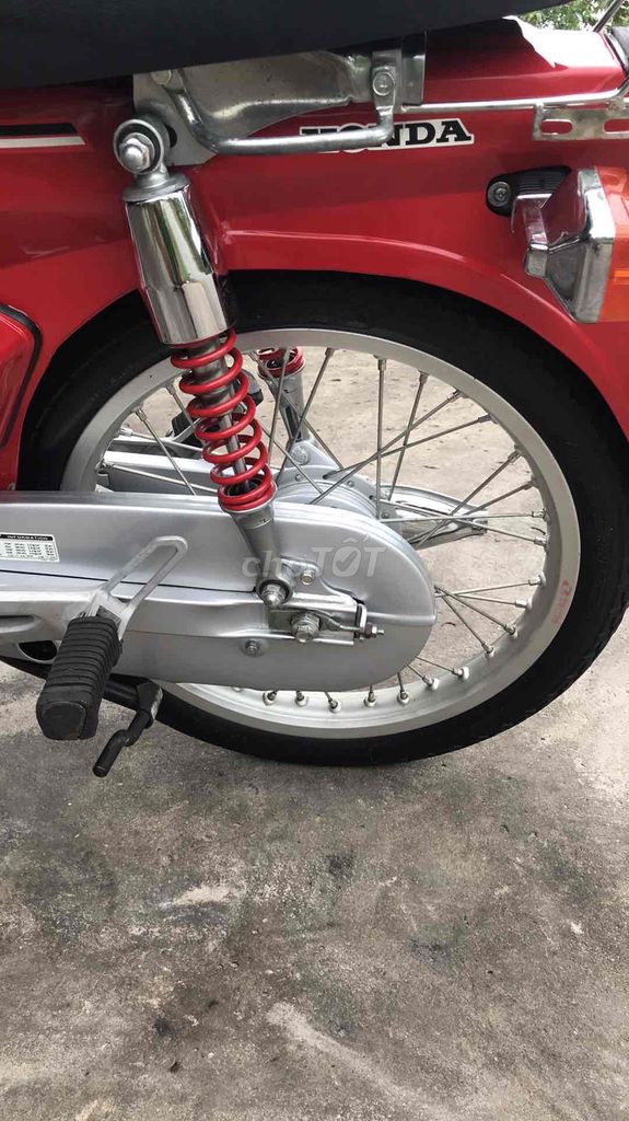 Honda Econo Power C70 Đỏ Trắng. Mua bán Xe máy tại Huyện Củ Chi Tp Hồ Chí Minh được đăng bởi Hoa Lá Cành hình 2