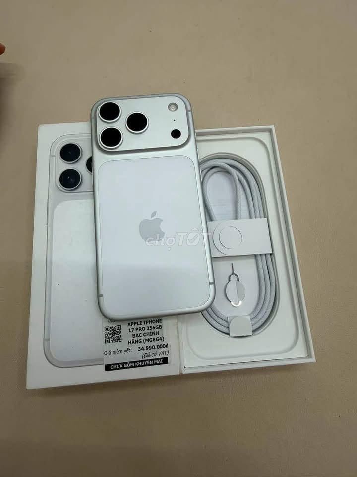 Apple iPhone 17 Pro 256GB Trắng Likenew. Mua bán Điện thoại tại Quận 1 Tp Hồ Chí Minh được đăng bởi Hội Đồ Điện Tử hình 1