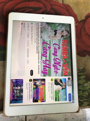 ipad air1 , 4g + wifi .màn hình 9.7in chức năng ok. Mua bán Máy tính bảng tại Thành phố Dĩ An Bình Dương được đăng bởi Thanh nguyễn