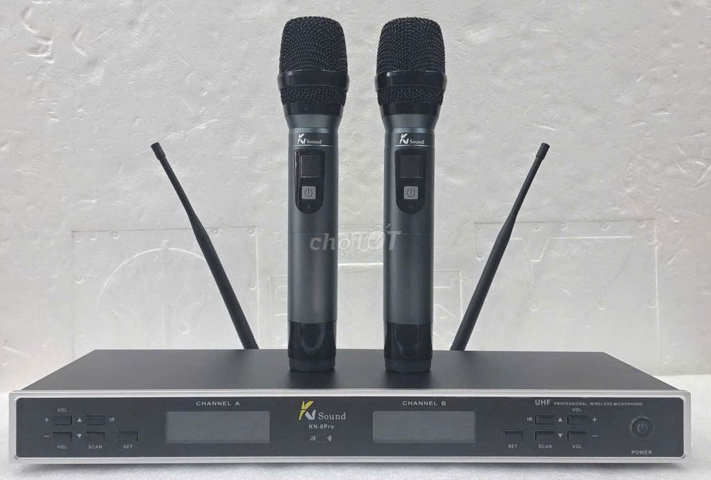 MICRO KHÔNG DÂY KN-6 PRO karaoke chuyên nghiệp .. Mua bán Tivi, Âm thanh tại Quận Phú Nhuận Tp Hồ Chí Minh được đăng bởi Lê Đình Khánh  hình 1