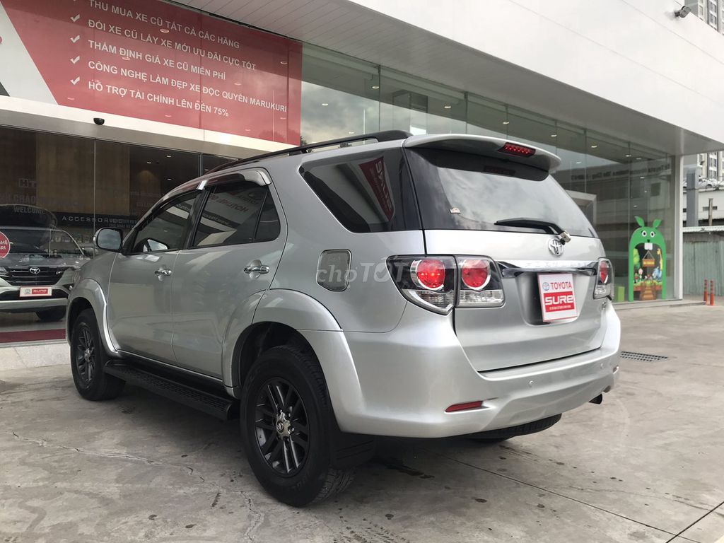 0909708289 - Toyota Fortuner 2.5G MT Dầu, Bạc Bs tp.HCM Cá Nhân