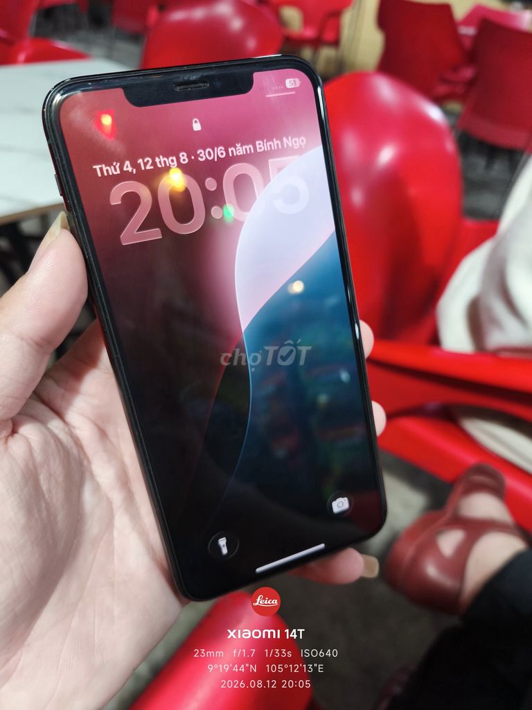 Apple iPhone 11 Pro Max 64GB Đen 98%. Mua bán Điện thoại tại Thành phố Cà Mau Cà Mau được đăng bởi Quốc lập hình 1