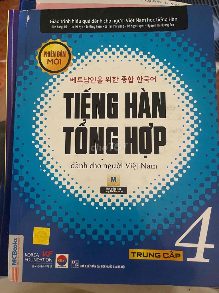 Sách giáo trình Ngoại ngữ Tiếng Hàn. Mua bán Đồ dùng văn phòng tại Quận Ba Đình Hà Nội được đăng bởi Mỹ Hạnh Phạm Thị hình 1
