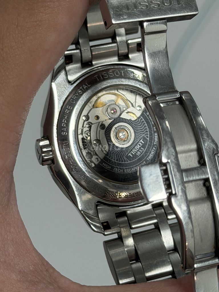 Đồng hồ Tissot Nam Thép không gỉ Bạc. Mua bán Đồng hồ tại Quận Hoàn Kiếm Hà Nội được đăng bởi Pham Vinh hình 1