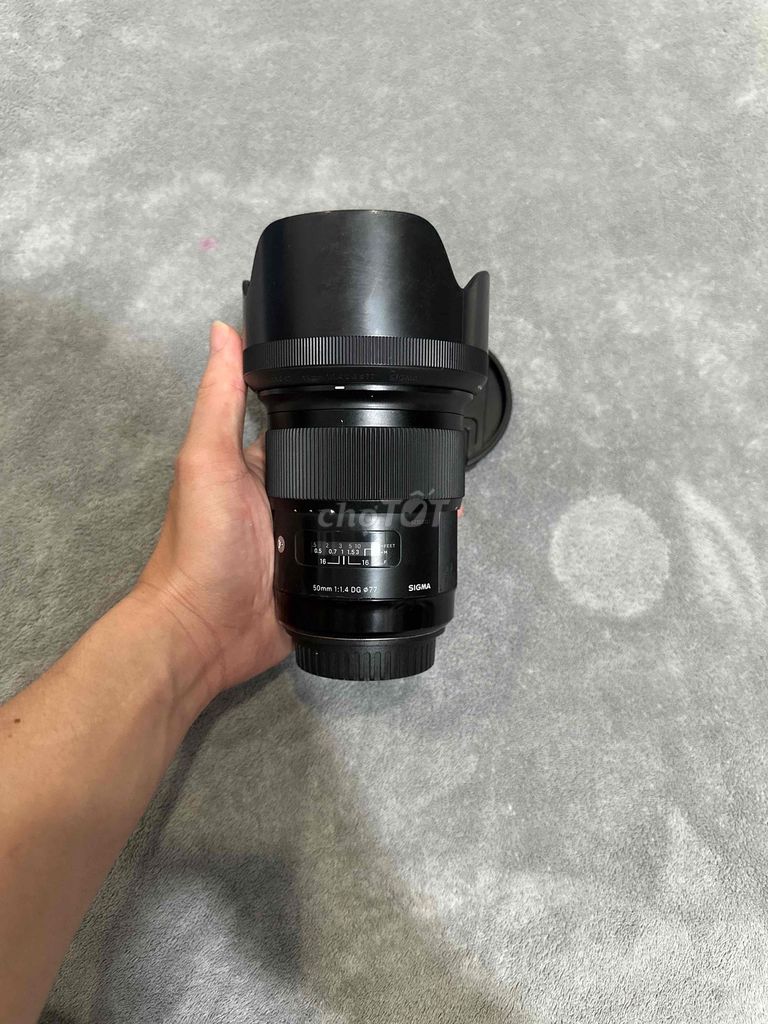 Sigma 50 F1.4 For Canon. Mua bán Máy ảnh, Máy quay tại Quận Bình Thạnh Tp Hồ Chí Minh được đăng bởi Hoàng Tuyến hình 1