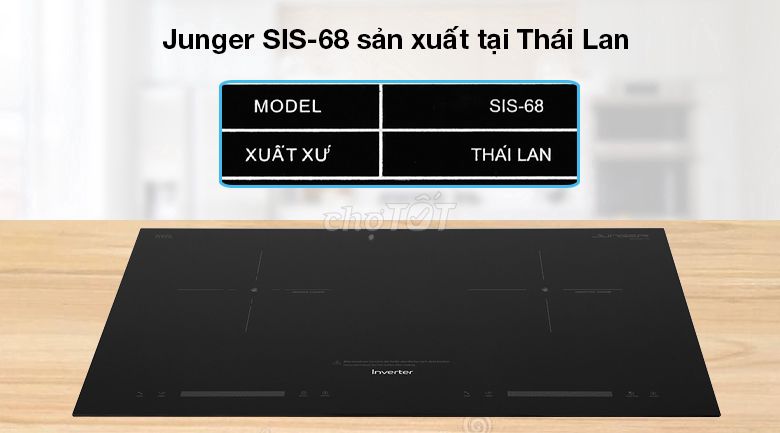 Bếp từ hồng ngoại lắp âm Junger SIS-68 Giá Tốt. Mua bán Bếp, lò, đồ điện nhà bếp tại Quận 12 Tp Hồ Chí Minh được đăng bởi Hoangcuonghome  hình 5