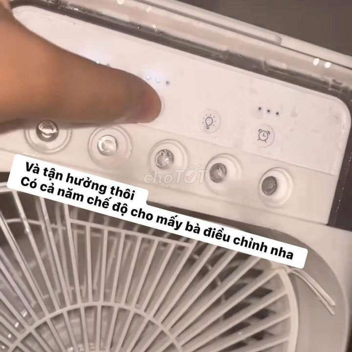 Quạt điều hòa mini Trắng. Mua bán Quạt tại Huyện Cần Giuộc Long An được đăng bởi Tuan hình 1