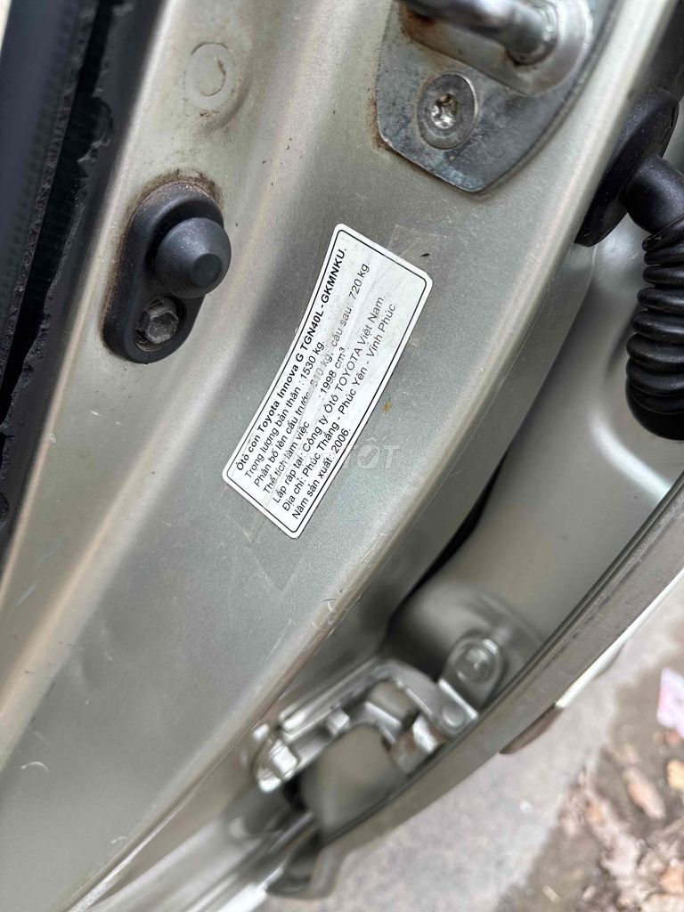 innova g2006. Mua bán Ô tô tại Thành phố Châu Đốc An Giang được đăng bởi xe máy ôtô cũ HƯNG THỊNH  hình 8