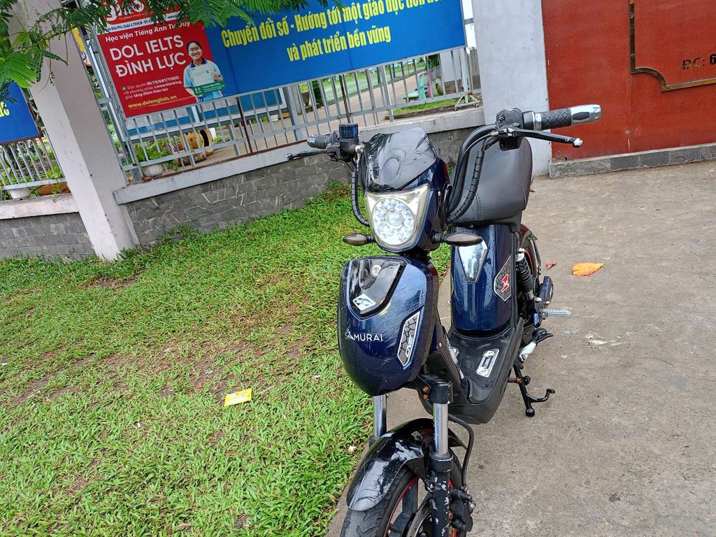 Sammurai màu xanh. Mua bán Xe điện tại Quận 12 Tp Hồ Chí Minh được đăng bởi phúc  hình 3