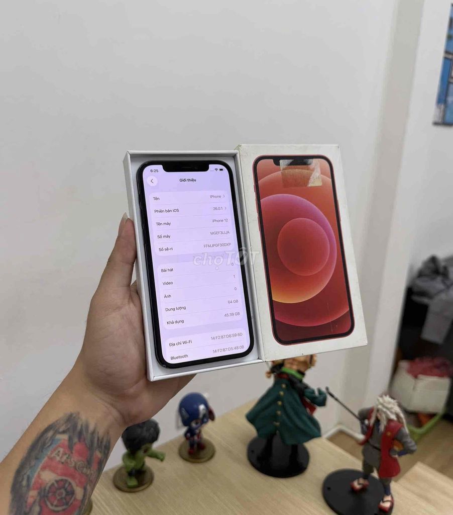 Apple iPhone 12 64GB Đen. Mua bán Điện thoại tại Quận Đống Đa Hà Nội được đăng bởi TP Hanoi Mobile hình 1