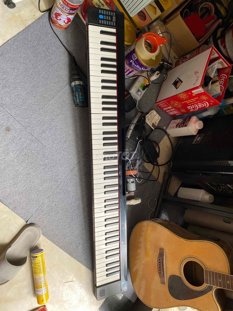 Đàn Piano điện 88 phím Đen trắng. Mua bán Nhạc cụ tại Quận Sơn Trà Đà Nẵng được đăng bởi Cửa hàng guitar thanh lý giá rẻ hình 1