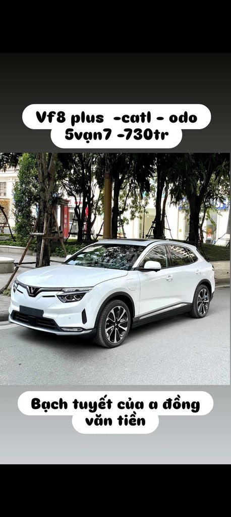 VinFast VF8 Plus Trắng 57000 km. Mua bán Ô tô tại Quận Hoàng Mai Hà Nội được đăng bởi Nam thủ vinfast hình 1