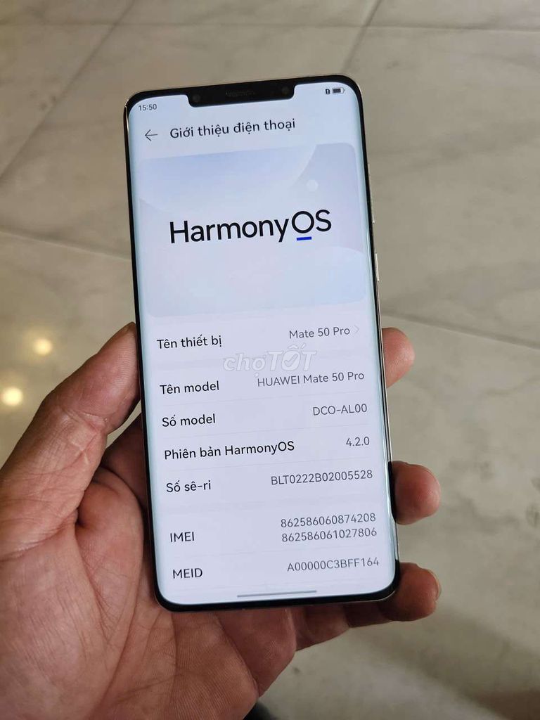 Huawei Mate 50 Pro giá rẻ trải nghiệm . Mua bán Điện thoại tại Quận 8 Tp Hồ Chí Minh được đăng bởi Thiên Hòa mobile  hình 1