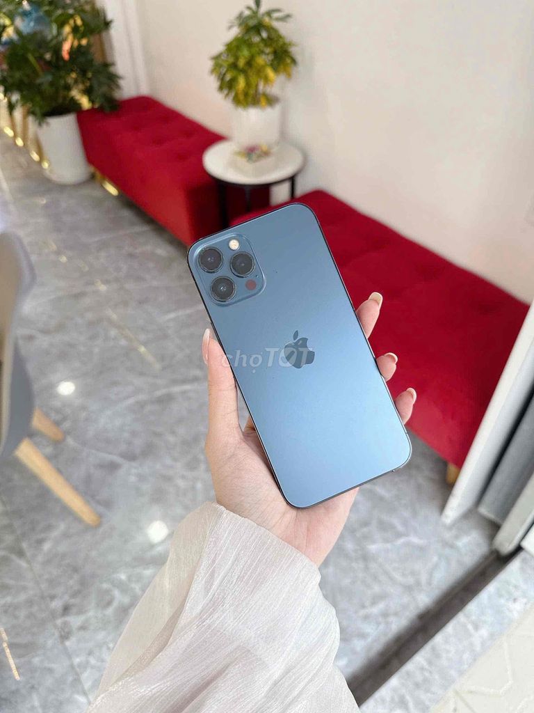 Apple iPhone 12 Pro Max 256GB Xanh. Mua bán Điện thoại tại Thành phố Đà Lạt Lâm Đồng được đăng bởi Ngọc Nhi  hình 1