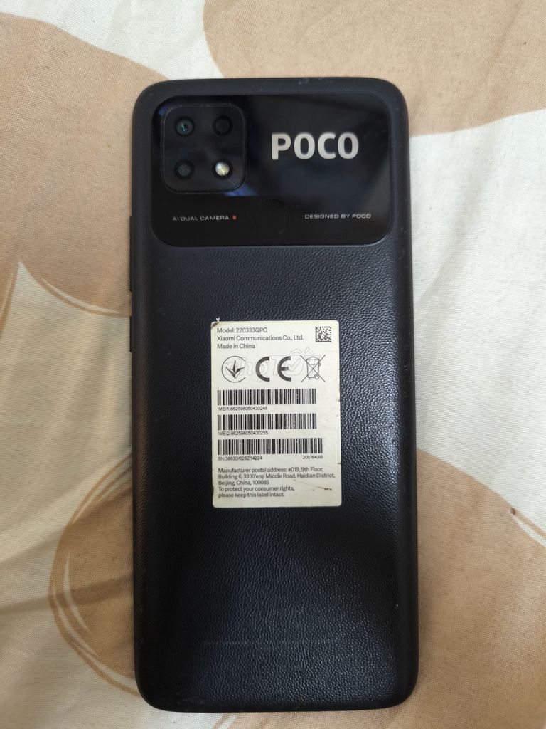 Điện thoại Xiaomi Poco C40 máy còn mới 95%