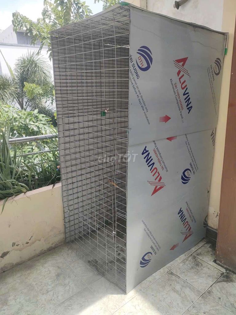 Chuồng nuôi gà mau béo 1m2X1m8 chắc chắn . Mua bán Phụ kiện, Thức ăn, Dịch vụ tại Quận 8 Tp Hồ Chí Minh được đăng bởi Tran Minh di hình 1