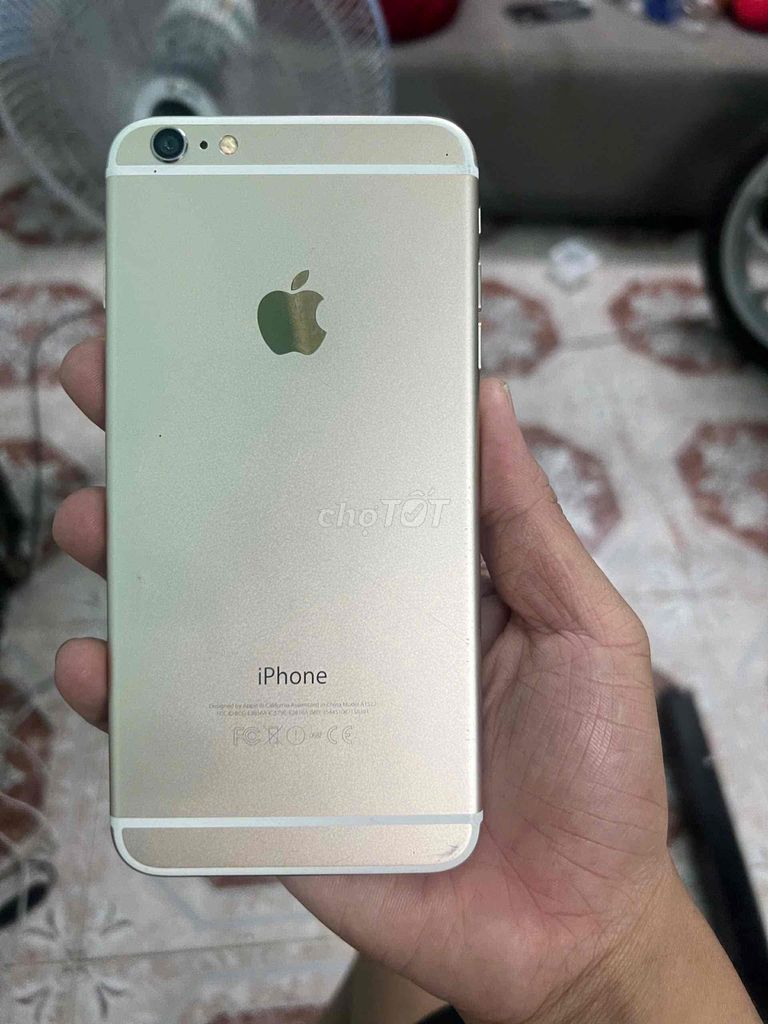 ip6 plus, bảng 16g, hư home, dính icloud, 490k