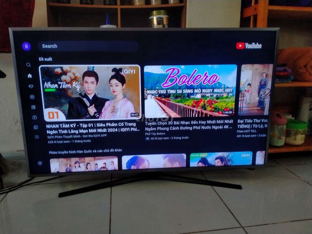 Tivi 49 inch Samsung trực tiếp YouTube nhanh chóng