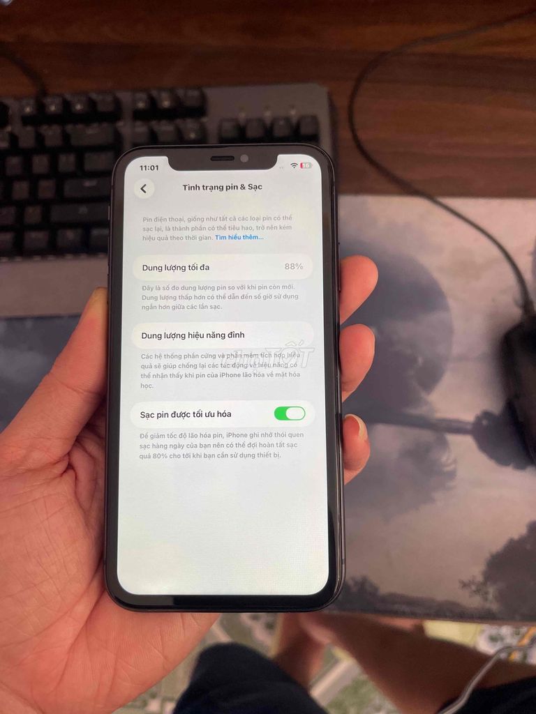 Apple iPhone 11 64GB Đen. Mua bán Điện thoại tại Huyện Vĩnh Bảo Hải Phòng được đăng bởi Nguyen Tuong hình 1