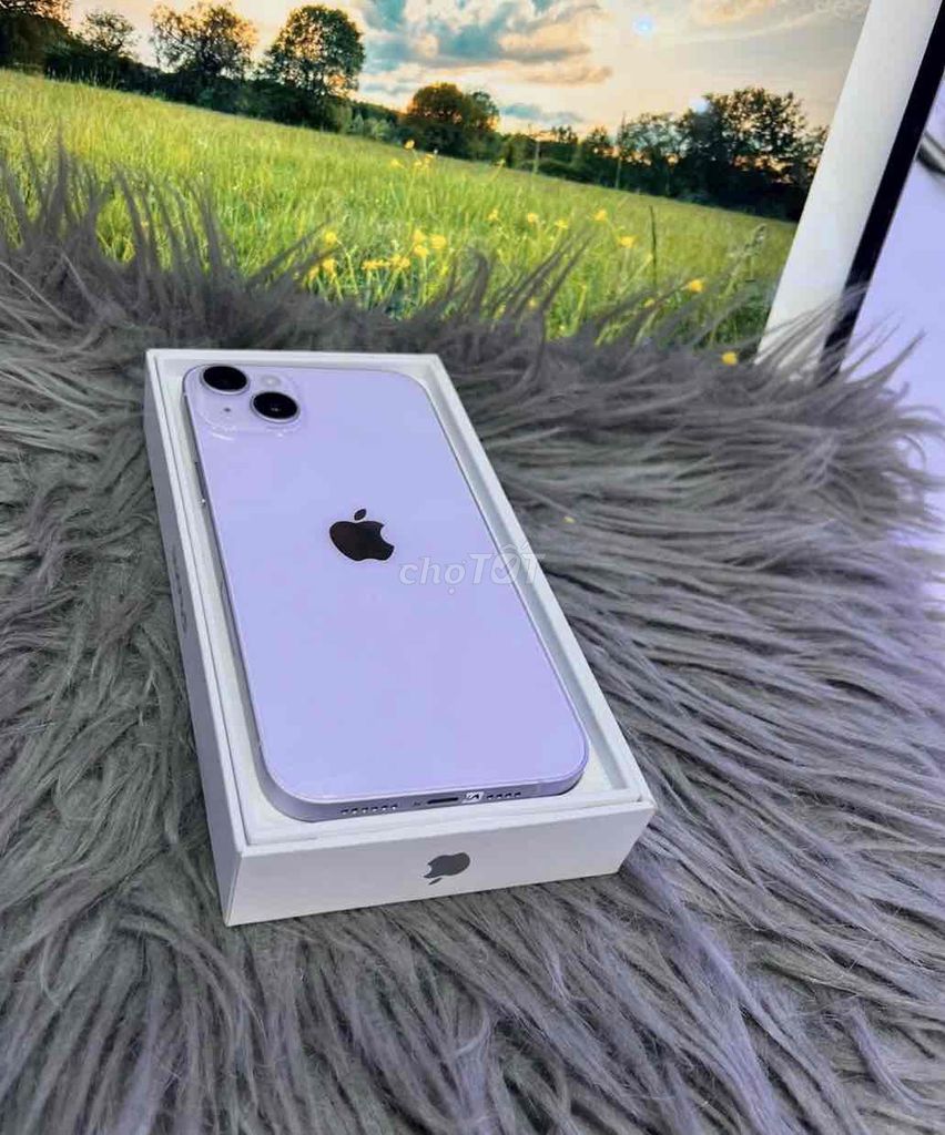 14 Plus 256GB Tím Quốc tế Mỹ pin 90. Mua bán Điện thoại tại Quận 3 Tp Hồ Chí Minh được đăng bởi Nam Á Mobile hình 1