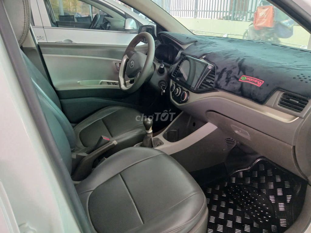 Kia Morning 2014 Trắng 123.000 km. Mua bán Ô tô tại Huyện Bình Chánh Tp Hồ Chí Minh được đăng bởi Anh Tư hình 4