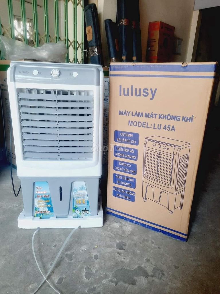 Quạt hơi nước 45 lít Lulusy 45A + tặng 2 đá khô