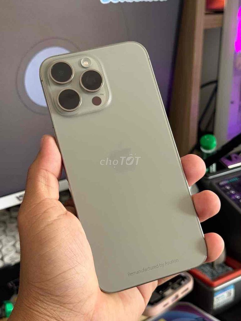 Apple iPhone 15 Pro Max 256GB Xám Đã sử dụng. Mua bán Điện thoại tại Quận Ninh Kiều Cần Thơ được đăng bởi Bui Hoang hình 1