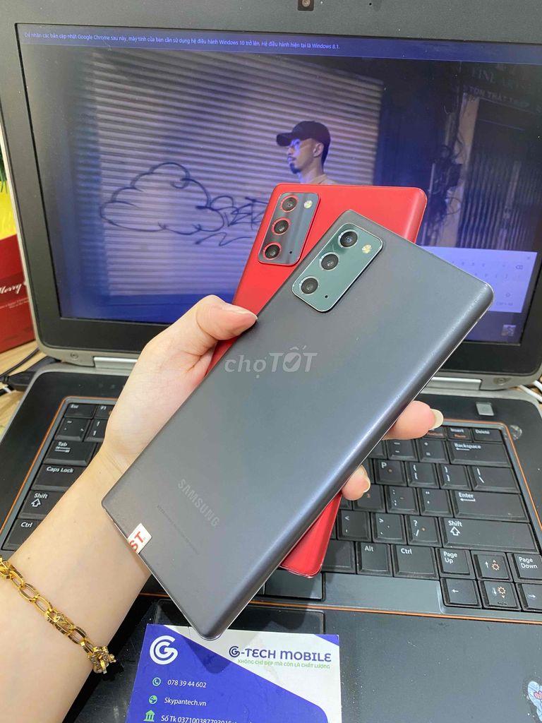Full màu SS Note 20 5G bao đậu góp 20p rinh về. Mua bán Điện thoại tại Quận 10 Tp Hồ Chí Minh được đăng bởi Minh phương hình 1