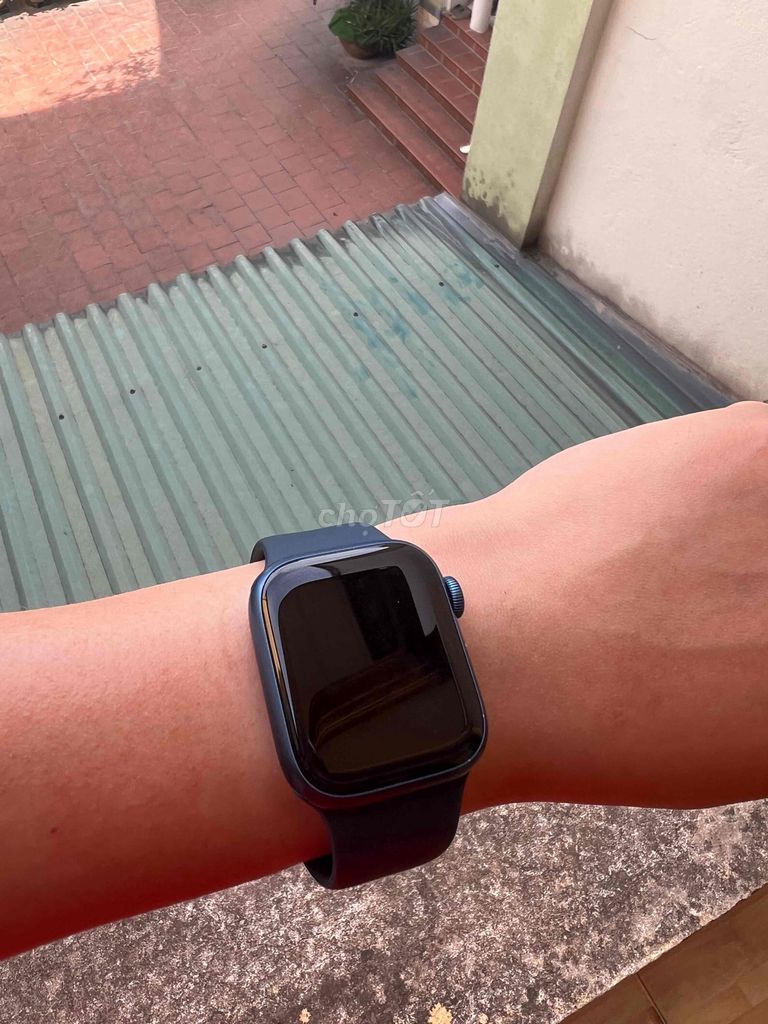 Apple Watch Series 7 41mm Xanh dương Đã sử dụng. Mua bán Thiết bị đeo thông minh tại Huyện Gia Lâm Hà Nội được đăng bởi Dương hình 1
