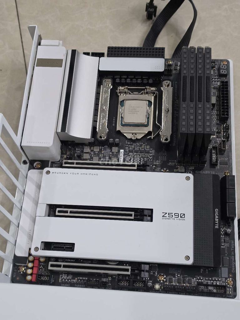 Bo mạch chủ Gigabyte Z590 Vision D Trắng KENG ZIN. Mua bán Linh kiện (RAM, Card...) tại Quận Tân Bình Tp Hồ Chí Minh được đăng bởi Phan Thịnh hình 1