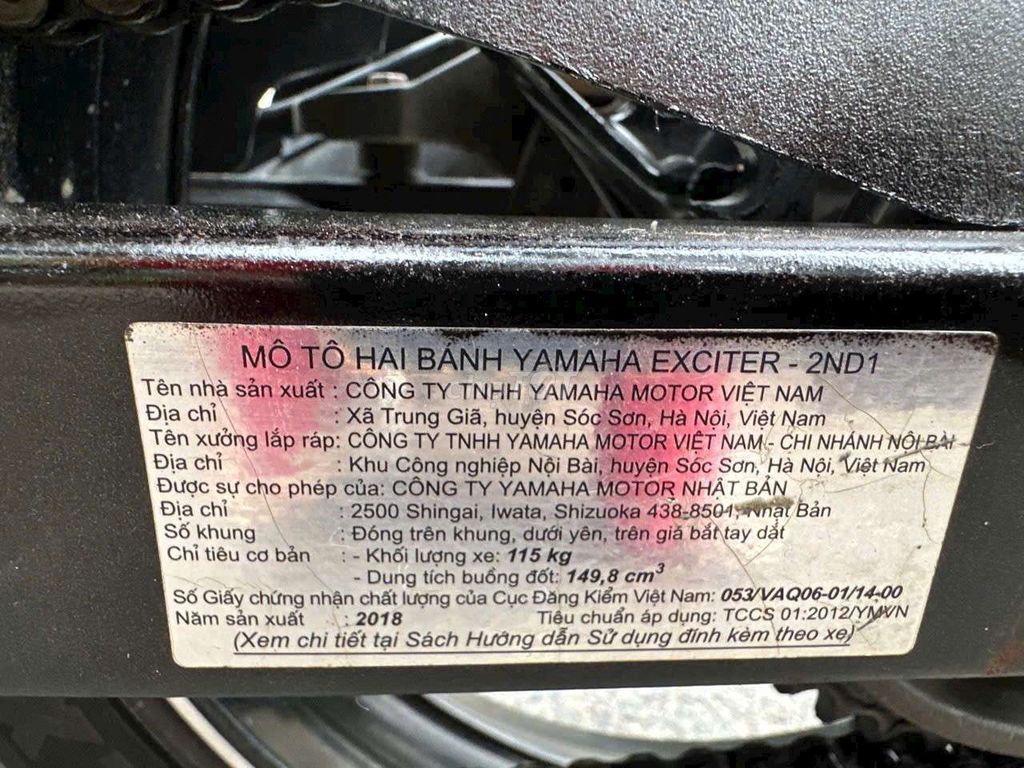 Exciter 2018 ( e có bán góp ). Mua bán Xe máy tại Quận Ninh Kiều Cần Thơ được đăng bởi MINH THIỆN bán xe trả góp hình 5
