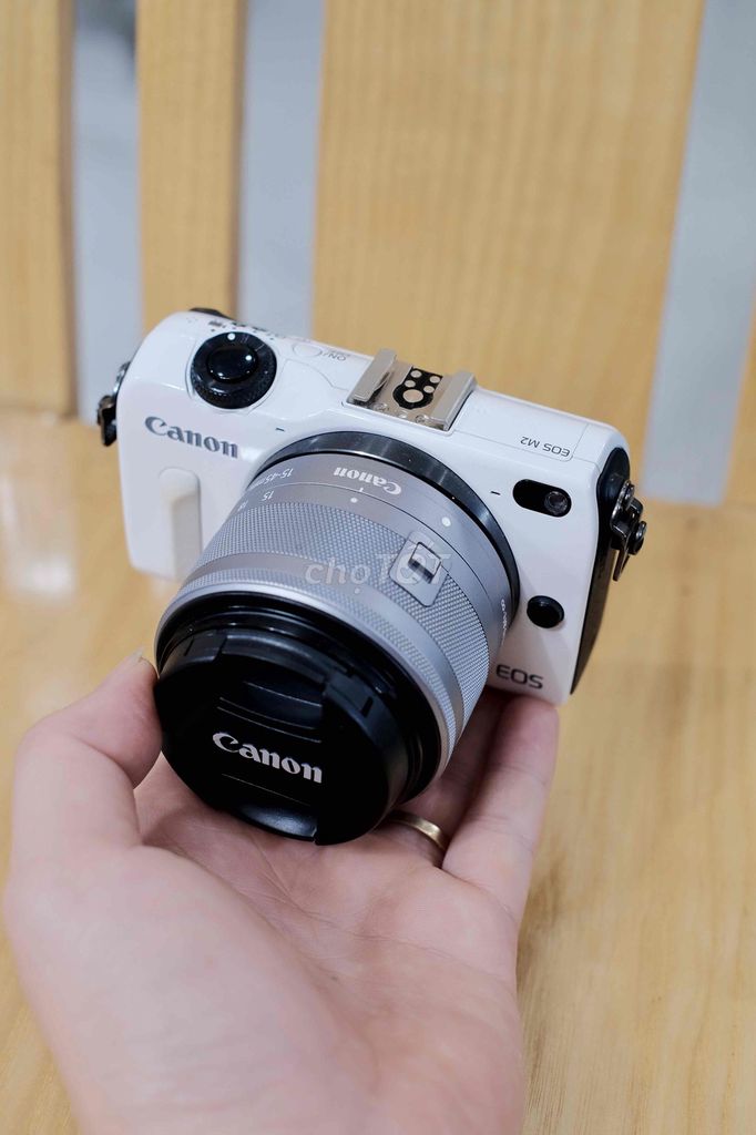 Máy ảnh Canon M2 15-45mm Trắng APS-C. Mua bán Máy ảnh, Máy quay tại Huyện Định Quán Đồng Nai được đăng bởi Máy Ảnh Compact Đồng Nai hình 1