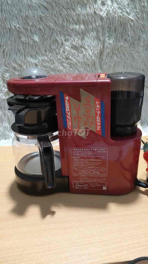 Máy pha cà phê National MILL & DRIP Đỏ. Mua bán Bếp, lò, đồ điện nhà bếp tại Quận Long Biên Hà Nội được đăng bởi Nguyễn Mạnh hình 1