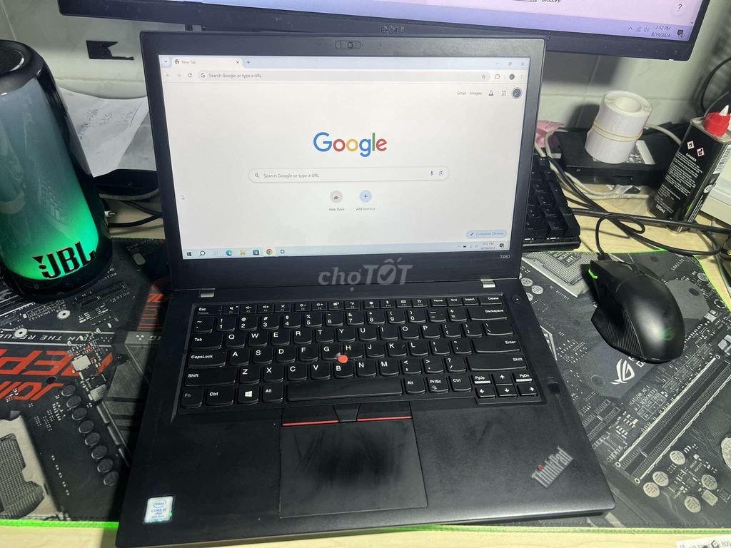 Thinkpad T480 I5-8350U/Ram 16GB/SSD 256/97%