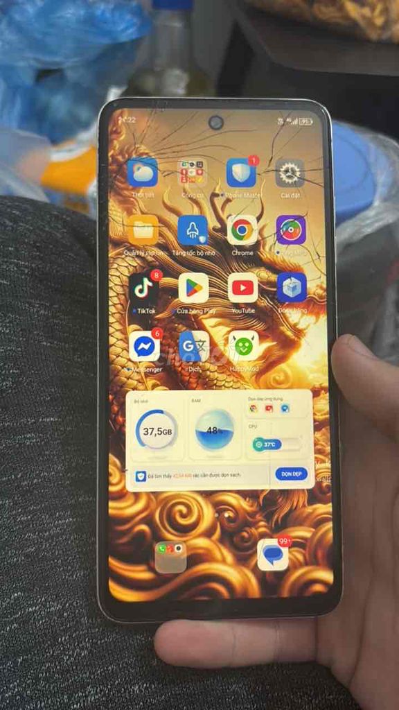 Tecno Xanh lá Vỡ màn hình. Mua bán Điện thoại tại Quận Cầu Giấy Hà Nội được đăng bởi Khuất Thắng hình 1