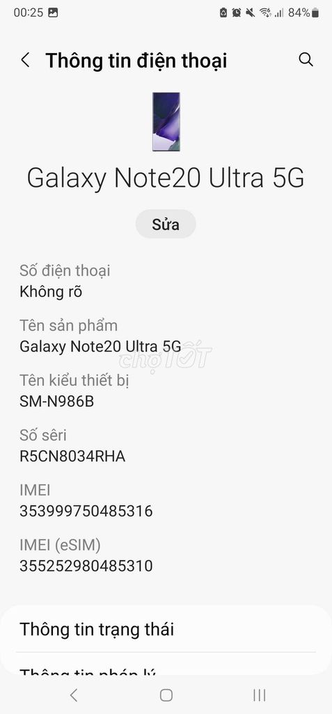 Samsung Galaxy Note20 Ultra 5G nứt kính. Mua bán Điện thoại tại Quận Hoàng Mai Hà Nội được đăng bởi hoàng hồng giang hình 1