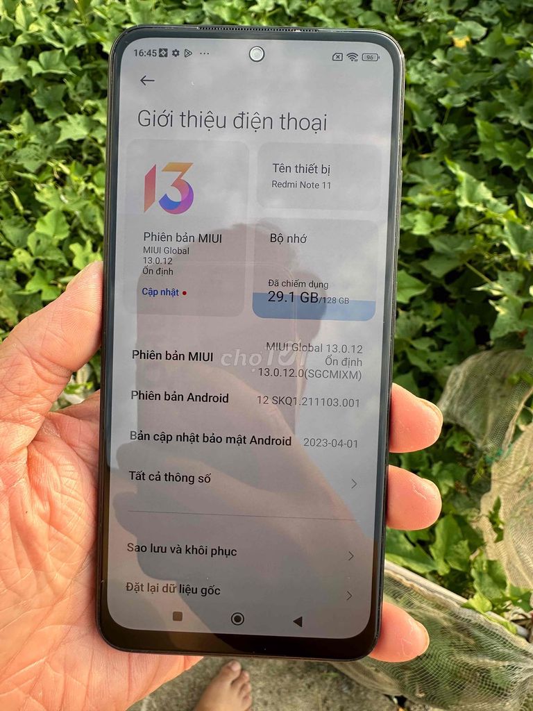 Xiaomi Redmi Note 11 128GB Đen. Mua bán Điện thoại tại Huyện Gò Công Đông Tiền Giang được đăng bởi Phong Vũ hình 1