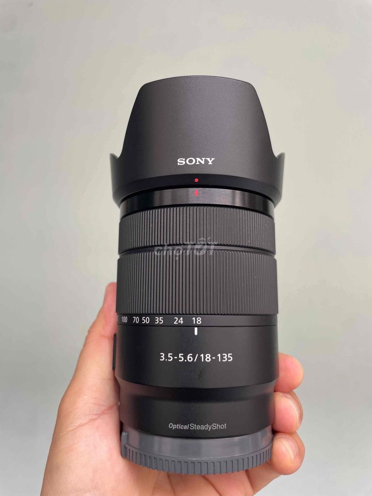 Ống kính máy ảnh Sony 18-135mm Đen. Mua bán Máy ảnh, Máy quay tại Quận 3 Tp Hồ Chí Minh được đăng bởi huonglan Nguyễn  hình 1