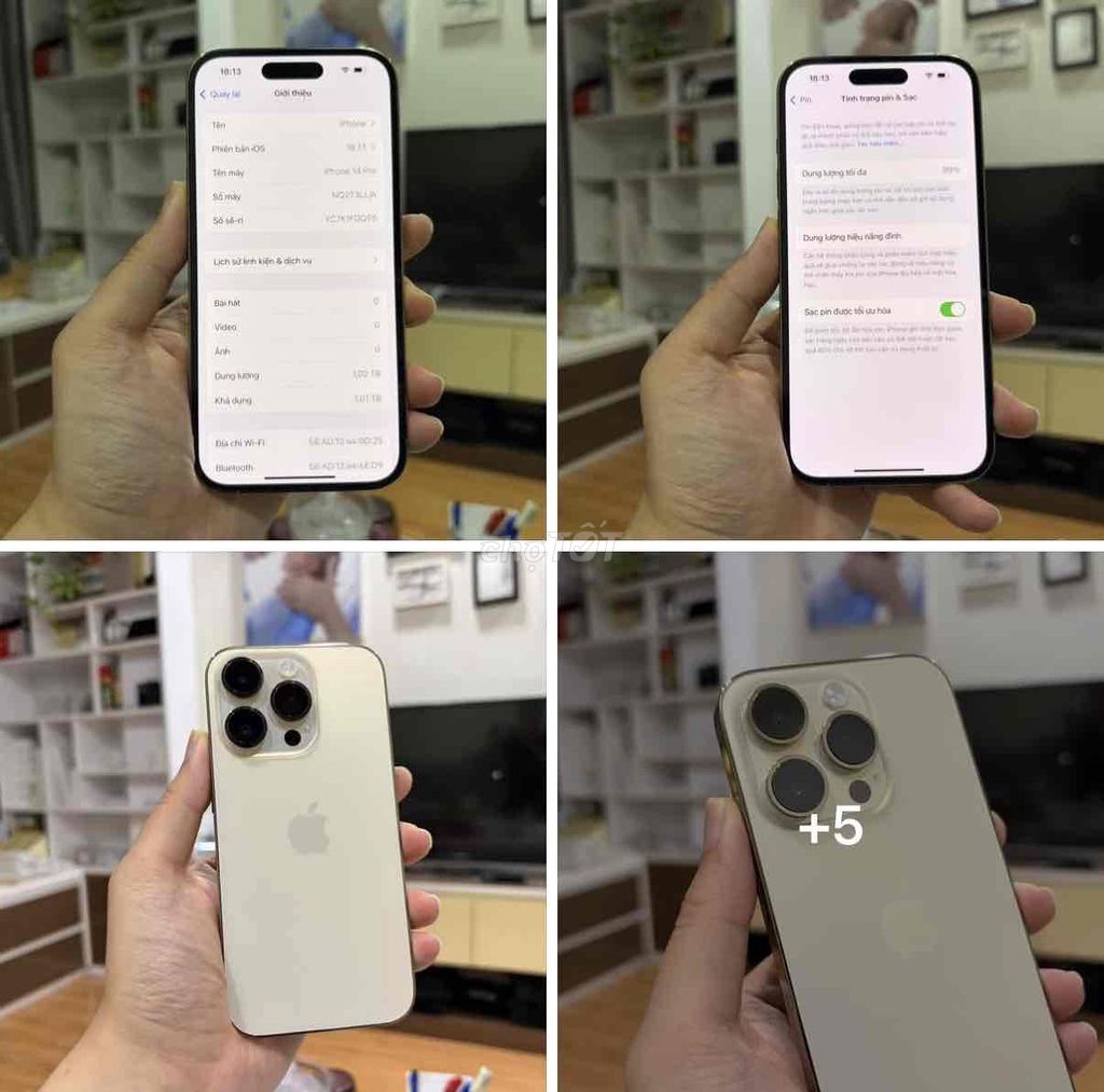 Apple iPhone 14 Pro 1TB Vàng Mỹ FULLBOX 12/2025. Mua bán Điện thoại tại Quận Thanh Xuân Hà Nội được đăng bởi Nguyễn Huy Dũng hình 1