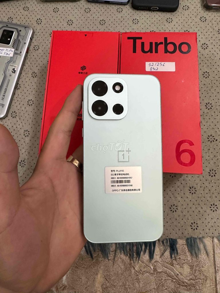 OnePlus Turbo 6 256GB. Mua bán Điện thoại tại Quận Tân Bình Tp Hồ Chí Minh được đăng bởi Nguyễn Thắng Mobile hình 1