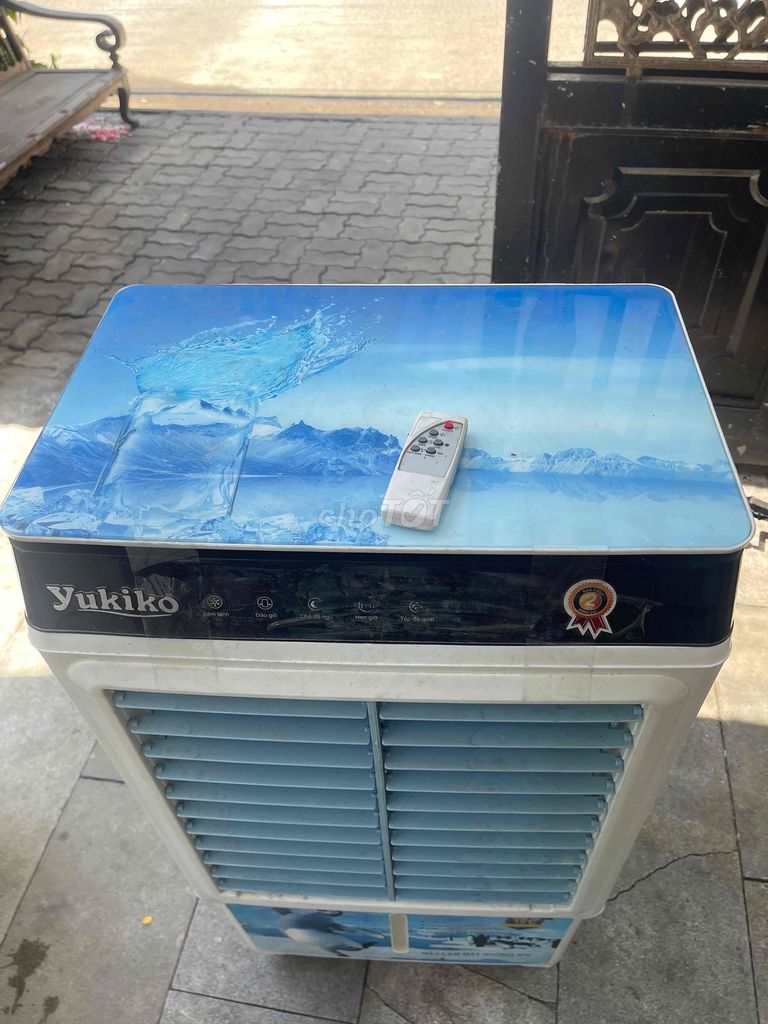 Máy làm mát Yukiko Trắng xanh. Mua bán Quạt tại Quận Thanh Khê Đà Nẵng được đăng bởi A H hình 1