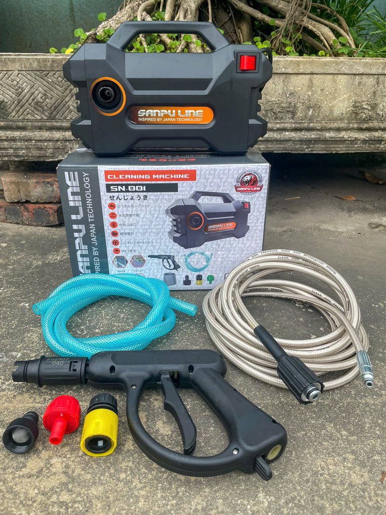 Máy rửa xe SANPU LINE SN-001 Đen. Mua bán Đồ chuyên dụng, Giống nuôi trồng tại Quận Tân Bình Tp Hồ Chí Minh được đăng bởi Công Ty Trung An hình 1