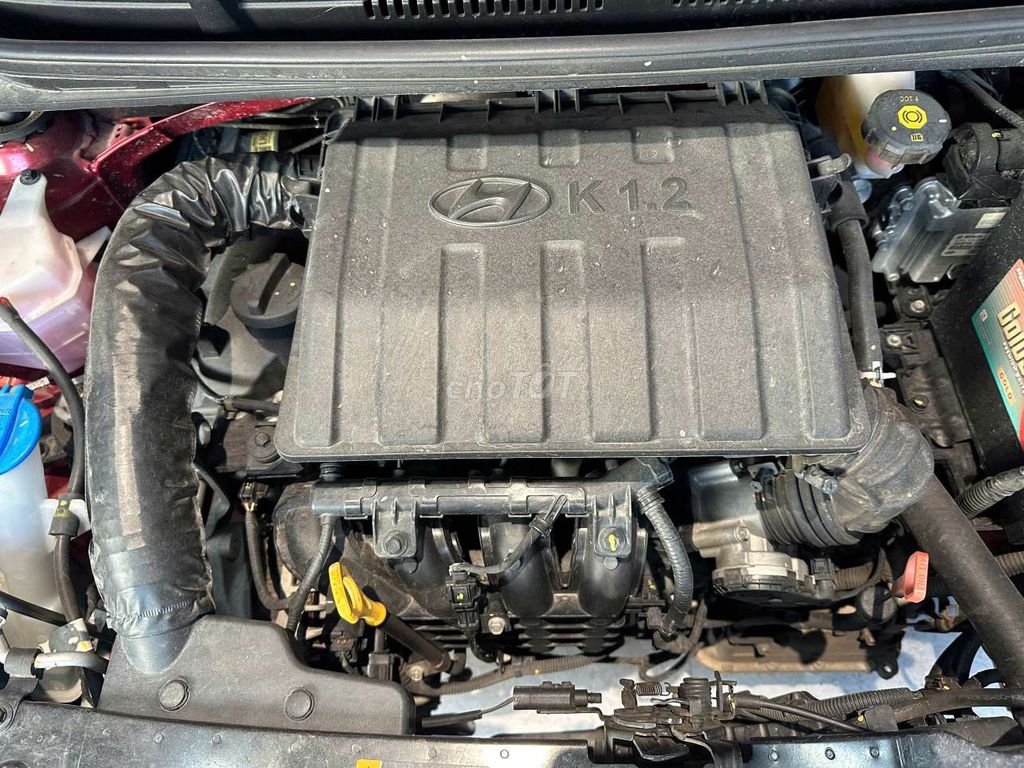 Hyundai i10 2022 Sedan 1.2AT,màu đỏ,47.000 km. Mua bán Ô tô tại Quận Bình Tân Tp Hồ Chí Minh được đăng bởi Son Do hình 18