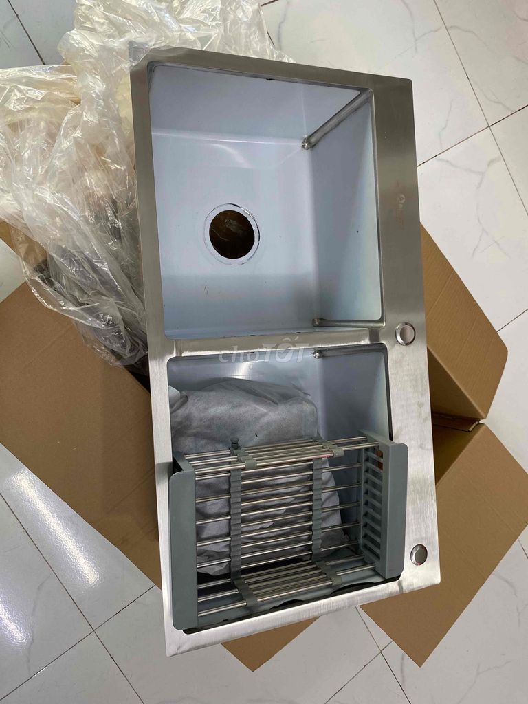 CHẬU RỬA CHÉN BÁT INOX304 DÀY DẶN