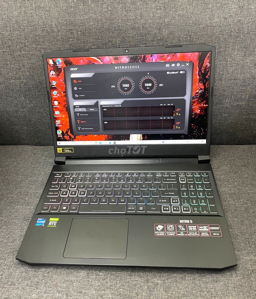 Nitro AN515-57 | i5-11400H/8GB/RTX 3050; Giá Rẻ. Mua bán Laptop tại Quận Hải Châu Đà Nẵng được đăng bởi TTCenter 484 NÚI THÀNH hình 1