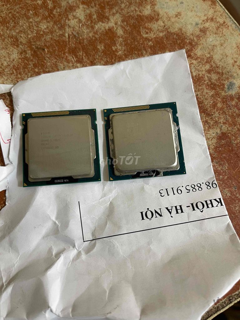 cpu i7 2600 và i5 3470