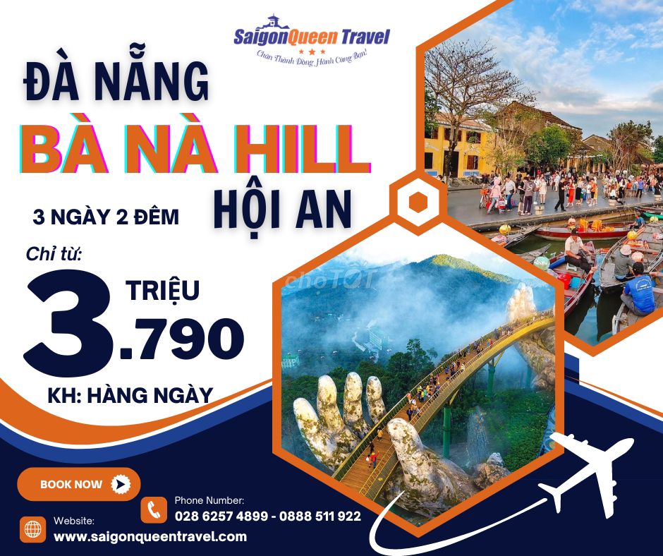 Du lịch Đà Nẵng  Bà Nà Hill Hội An siêu hấp dẫn